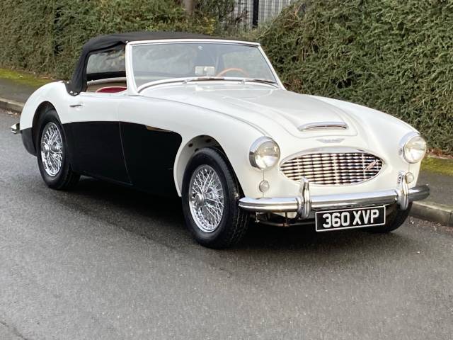 Austin Healey 2.6 100/6 Convertible Petrol White/black