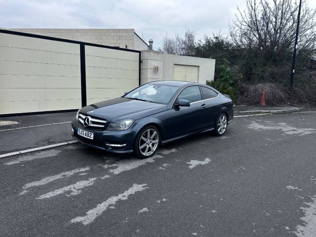 Mercedes-Benz C Class 2.1 C250 CDI BlueEFFICIENCY AMG Sport Plus 2dr Auto Coupe Diesel Grey