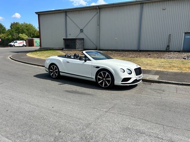 Bentley Continental GTC 4.0 V8 S 2dr Auto Convertible Petrol White
